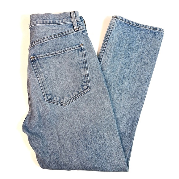 AGOLDE Riley High Rise Straight Crop Jeans Size 27 - Picture 14 of 15